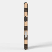 Coques Case-Mate iPhone Peach Buffalo Plaid Check (Verso / Droite)