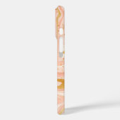Coques Case-Mate iPhone Peach Cake Marble Parties scintillant or personnal (Verso / Gauche)