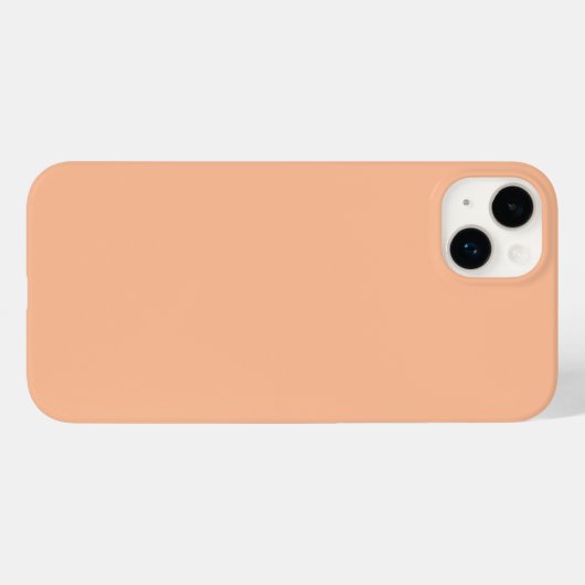 Coques Case-Mate iPhone Peach Fuzz Est Belle Et Souhaitable (Verso (horizontal))