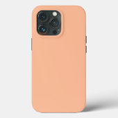 Coques Case-Mate iPhone Peach Fuzz Solid (Verso)