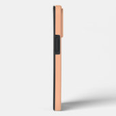 Coques Case-Mate iPhone Peach Fuzz Solid (Verso / Droite)