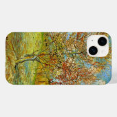 Coques Case-Mate iPhone Peach Tree rose en fleurs par Vincent van Gogh (Verso (horizontal))