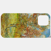 Coques Case-Mate iPhone Peach Tree rose en fleurs par Vincent van Gogh (Verso (horizontal))