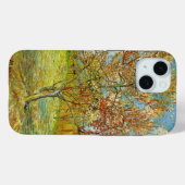 Coques Case-Mate iPhone Peach Tree rose en fleurs par Vincent van Gogh (Verso (horizontal))