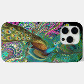 Coques Case-Mate iPhone Peacock Art Déco (Verso (horizontal))