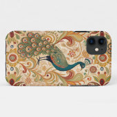 Coques Case-Mate iPhone Peacock Art Morris Style (Dos (Horizontal))