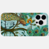 Coques Case-Mate iPhone Peacock Birdcage Damas (Verso (horizontal))