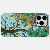 Coques Case-Mate iPhone Peacock Birdcage Damas (Verso (horizontal))