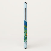 Coques Case-Mate iPhone Peacock Blue Lotus Fleur Henné (Dos/Gauche)