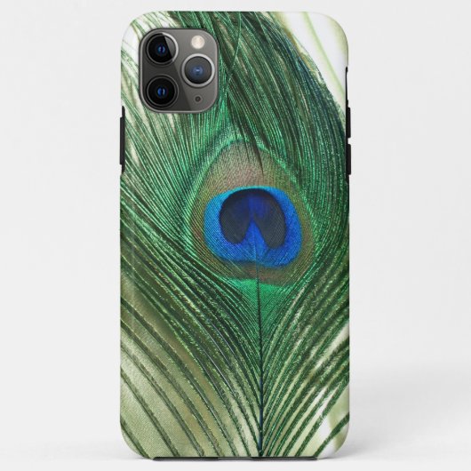 Coques Case-Mate iPhone Peacock de la pomme verte (Dos)