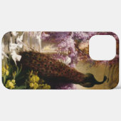 Coques Case-Mate iPhone Peacock et Wisteria vintage (Retour (horizontal))