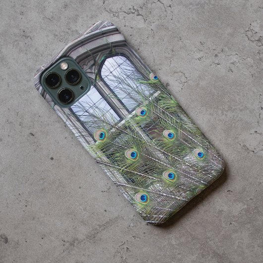 Coques Case-Mate iPhone Peacock Feathers et Gothic Windows Photo