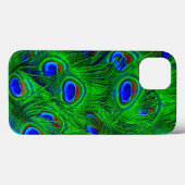 Coques Case-Mate iPhone Peacock Feathers Wildlife Birdlover Cadeau (Verso (horizontal))