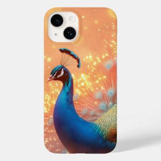 Coque Pour iPhone 14 Peacock Majestic avec Plumage Vibrant