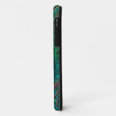 Coques Case-Mate iPhone Peacock Oeil Bleu Plumes Décor Design (Dos/Gauche)