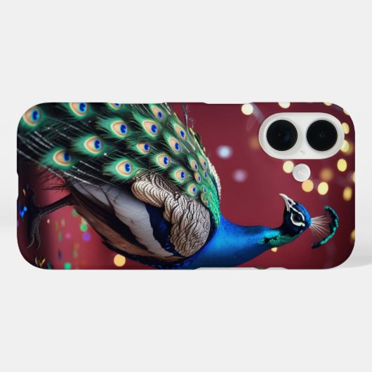 Coques Case-Mate iPhone Peacock phone case  (Verso (horizontal))