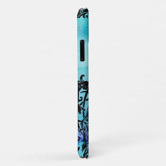 Coques Case-Mate iPhone Peacocks (Dos/Droite)