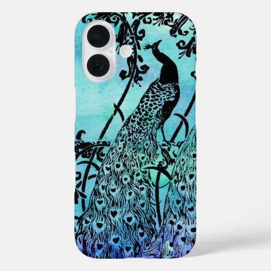 Coques Case-Mate iPhone Peacocks (Verso)