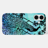 Coques Case-Mate iPhone Peacocks (Verso (horizontal))