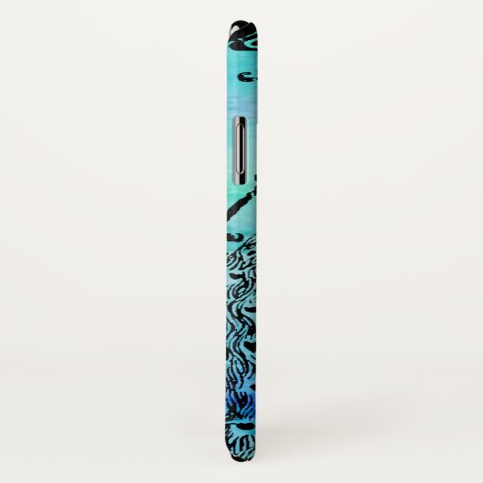 Coques Case-Mate iPhone Peacocks (Dos/Droite)