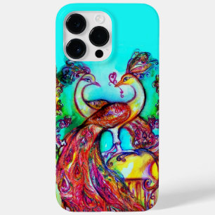 COQUE POUR POUR iPhone 14 PRO MAX PEACOCKS EN AMOUR