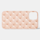 Coques Case-Mate iPhone Pearl beige cuir texture (Verso (horizontal))