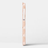 Coques Case-Mate iPhone Pearl beige cuir texture (Verso / Gauche)