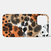 Coques Case-Mate iPhone Peau animale : motif léopard créatif. (Verso (horizontal))