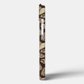 Coques Case-Mate iPhone Peau d'animal aux coeurs (Verso / Gauche)