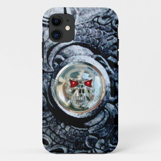 COQUES Case-Mate iPhone PEAU DE CHROME AVEC GRIFFINS D'IMAGINAIRE (Dos)