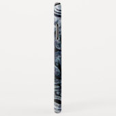 COQUES Case-Mate iPhone PEAU DE CHROME AVEC GRIFFINS D'IMAGINAIRE (Dos/Droite)