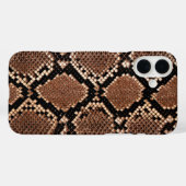 Coques Case-Mate iPhone Peau de Crotale Diamondback Occidental (Verso (horizontal))