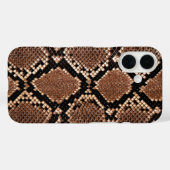 Coques Case-Mate iPhone Peau de Crotale Diamondback Occidental (Verso (horizontal))