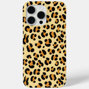 Coque iPhone 15 Pro Max Peau de léopard sauvage
