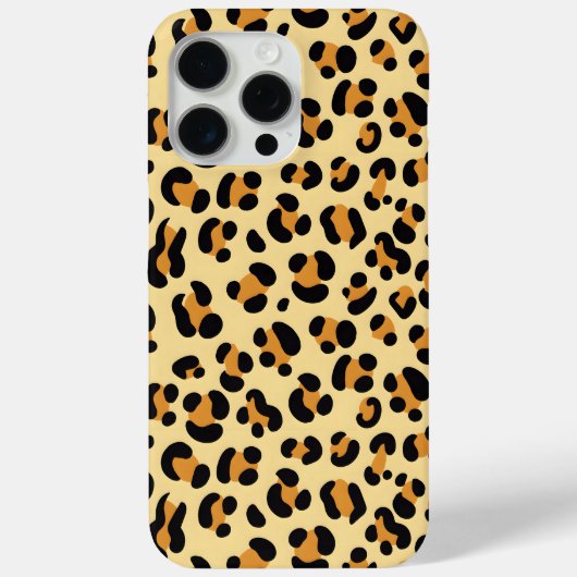 Coques Case-Mate iPhone Peau de léopard sauvage (Verso)
