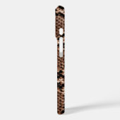 Coques Case-Mate iPhone Peau de serpent à crotale diamant (Verso / Gauche)