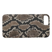 Coques Case-Mate iPhone Peau de serpent de python réticulé de Faux (Dos (Horizontal))