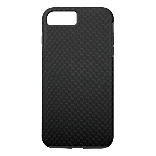 Coques Case-Mate iPhone Peau de serpent noir (Dos)