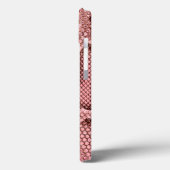 Coques Case-Mate iPhone Peau de serpent rose (Verso / Gauche)