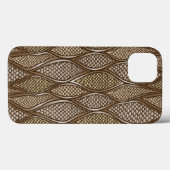 Coques Case-Mate iPhone Peau de serpent stylisée (Verso (horizontal))
