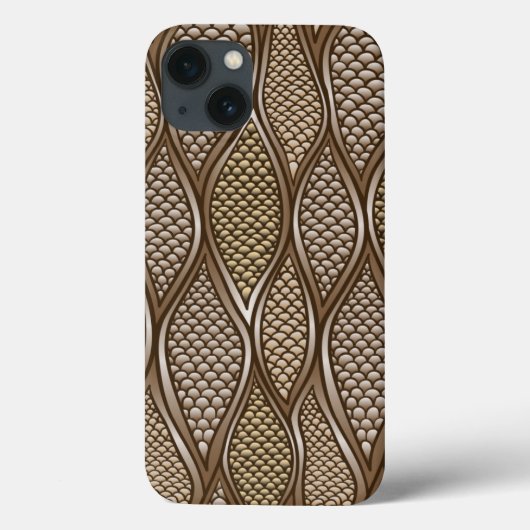 Coques Case-Mate iPhone Peau de serpent stylisée (Verso)