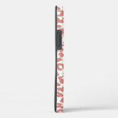 Coques Case-Mate iPhone Peau Empreinte de léopard rose (Verso / Droite)