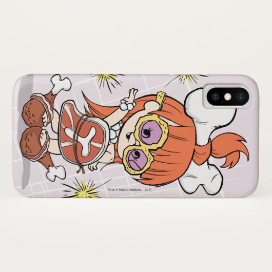 Coques Case-Mate iPhone PEBBLES™ Goes Gaga (Dos (Horizontal))