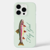 Coques Case-Mate iPhone Pêche à la mouche à la truite (Verso)