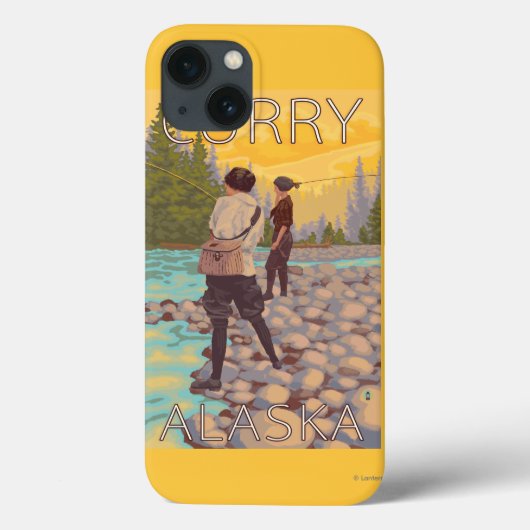 Coques Case-Mate iPhone Pêche à la mouche - Curry, Alaska (Verso)