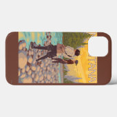Coques Case-Mate iPhone Pêche à la mouche - Montana (Verso (horizontal))