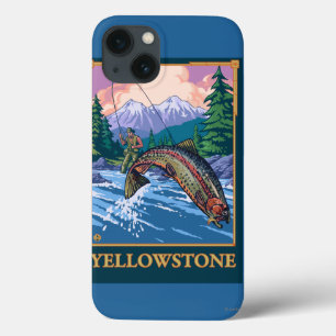 iPhone 13 Case Pêche à la mouche - Parc national de Yellowstone