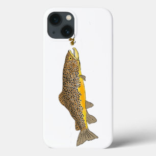 Case-Mate iPhone Case Pêche à la mouche truite Brown
