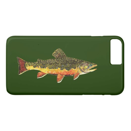 Coques Case-Mate iPhone Pêche à l'omble de fontaine, Ichthyologie (Dos (Horizontal))