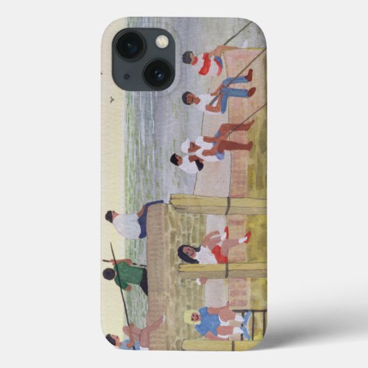 Coques Case-Mate iPhone Pêche crépusculaire 1988 (Verso)